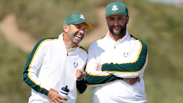 Sergio Garcia et Jon Rahm sortiront pour Team Europe lors de la séance d'ouverture 