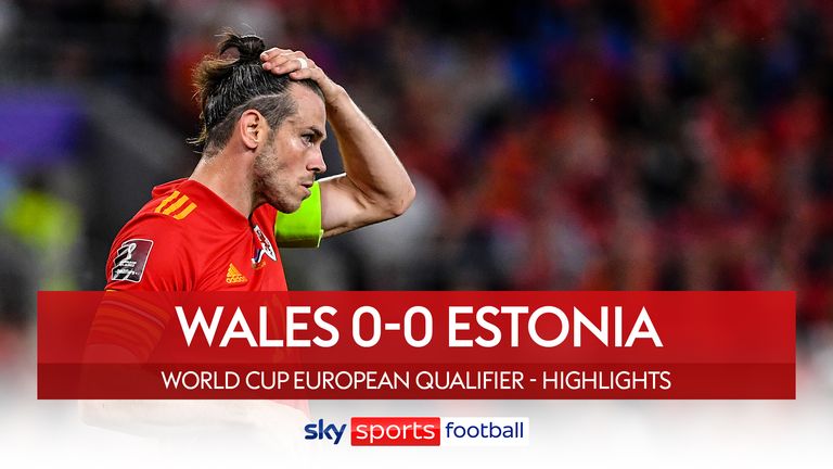 Highlights from Wales and Estonia in the European Qualifying Group E clash for the FIFA World Cup