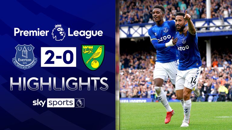 Everton v Norwich highlights