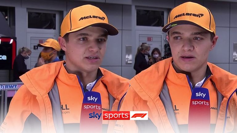 Here&#39;s what Lando Norris has had to say to Sky F1&#39;s Craig Slater...