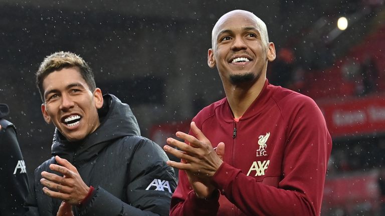 Firmino and Fabinho 