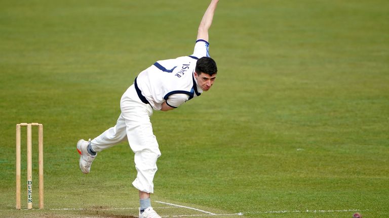 Fisher followed up his five-wicket haul in the first innings with another decisive spell to rip through Somerset's top order