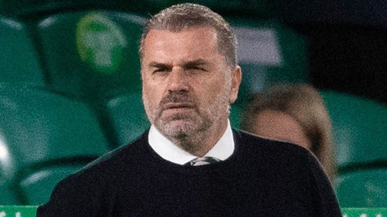 Celtic manager Ange Postecoglou