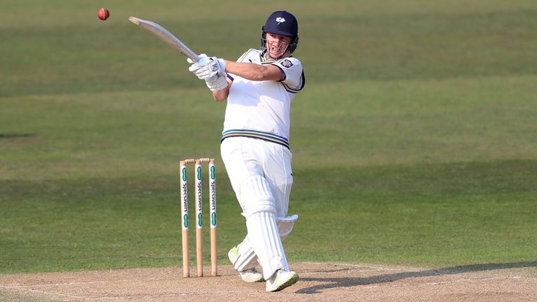 Yorkshire's Gary Ballance bats during day four of Specsavers County Championship Division One match at Trent Bridge, Nottingham.