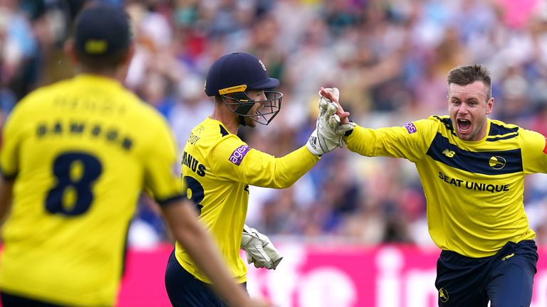 Hampshire, Mason Crane (PA Images)