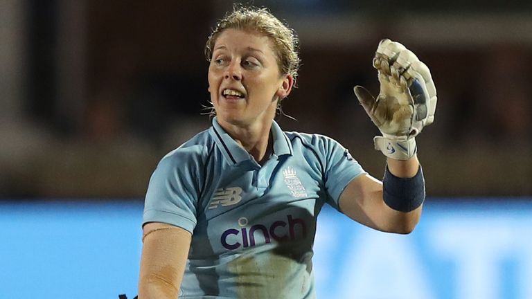 England captain Heather Knight seeks to lead England to a first win in the Ashes series since 2014