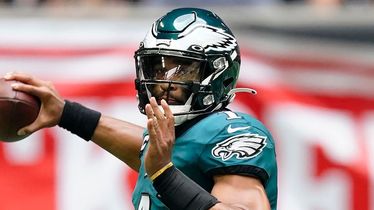 Jalen Hurts starred in the Eagles' Week One victory over the Falcons