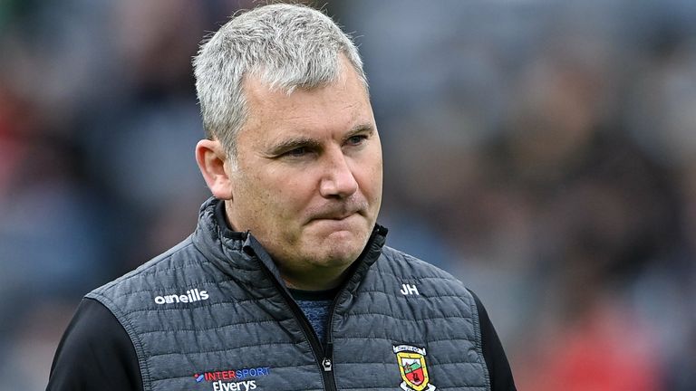 14 August 2021; Mayo manager James Horan before the GAA Football All-Ireland Senior Championship semi-final match between Dublin and Mayo at Croke Park in Dublin. Photo by Piaras .. M..dheach/Sportsfile