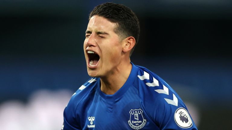 James Rodriguez is leaving Everton after just one full season on Merseyside