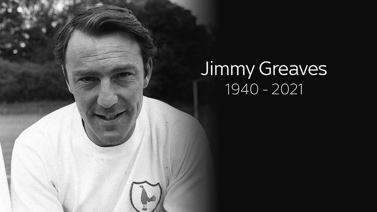 Jimmy Greaves has died aged 81