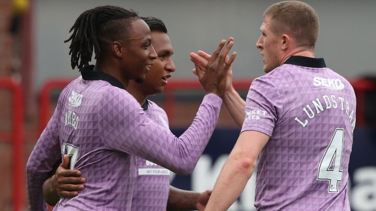 Dundee 0-1 Rangers: Joe Aribo sees Gers past Dundee after Jason Cummings penalty miss