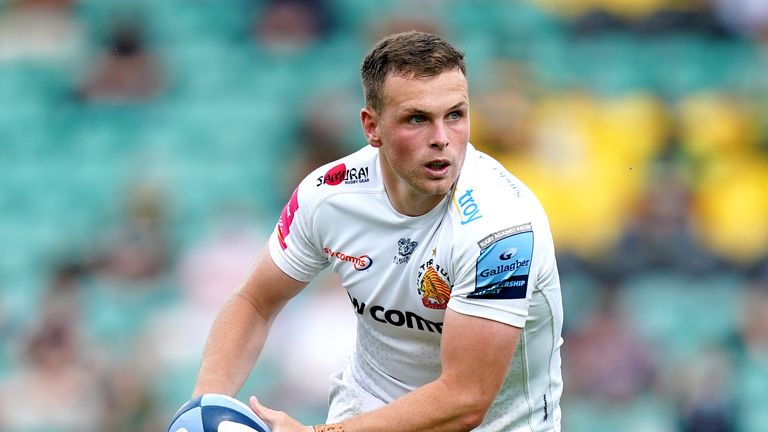 Exeter's Joe Simmonds has already captained the Chiefs to Heineken Champions Cup and Premiership title successes