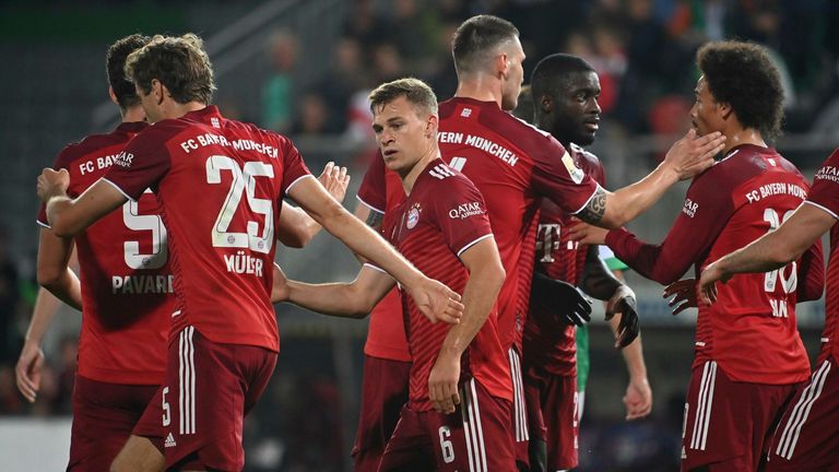 Joshua Kimmich doubled Bayern's advantage 