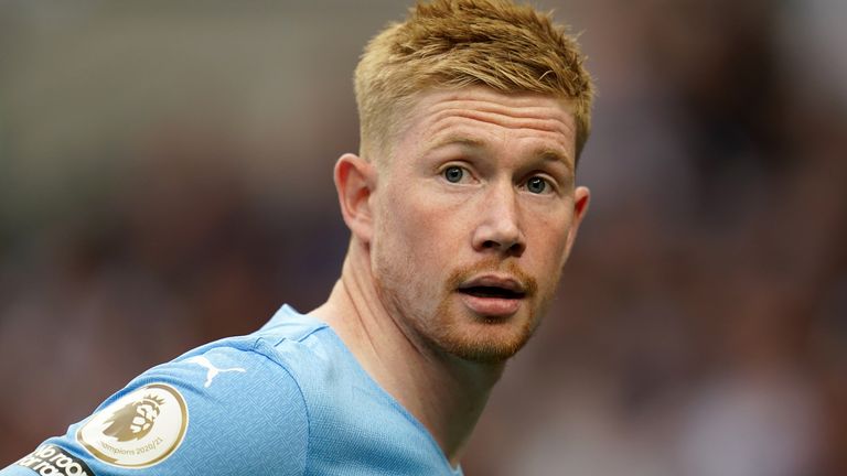 El centrocampista del Manchester City Kevin De Bruyne (PA)