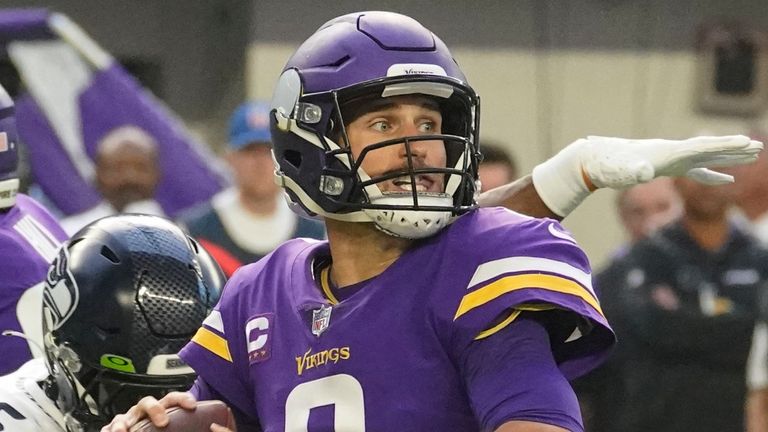 Minnesota Vikings quarterback Kirk Cousins. (AP Photo/Jim Mone)