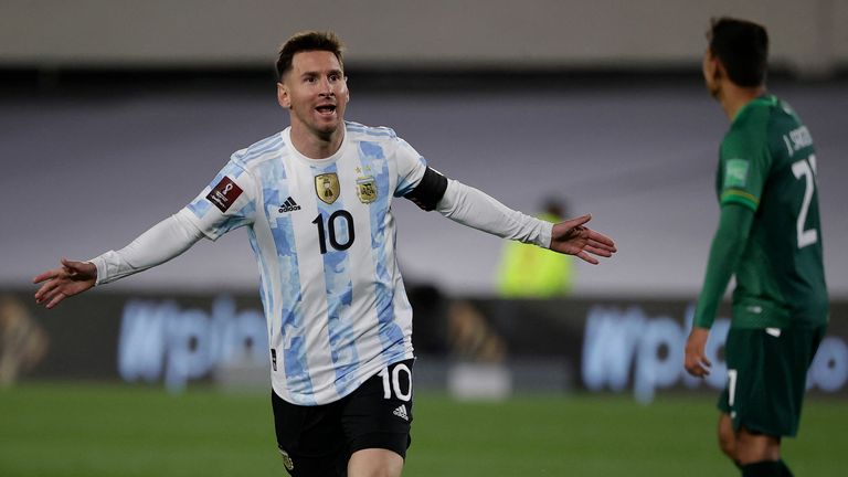 Lionel Messi scored a hat-trick against Bolivia to become the highest goalscorer in South American history