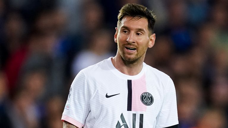 Lionel Messi could not inspire PSG to victory on his first start