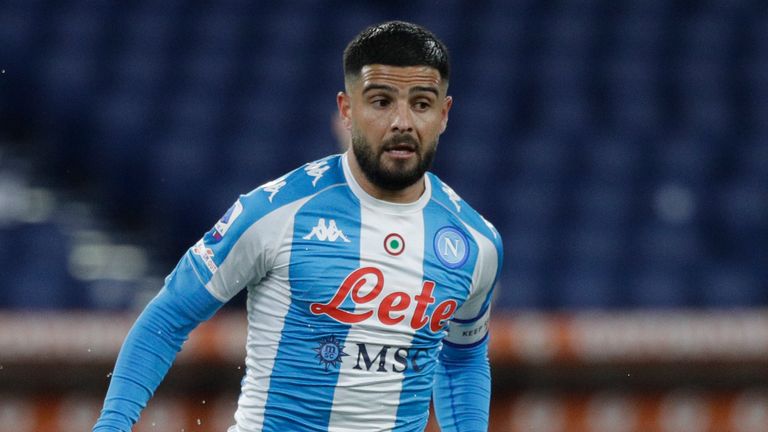 Lorenzo Insigne is an injury doubt for Napoli                                                                                                                     
