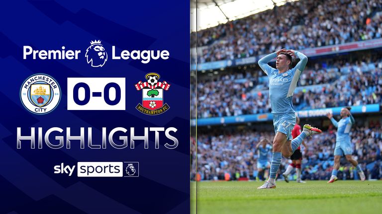 Man City v Southampton highlights