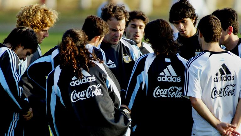 Marcelo Bielsa coached Argentina between 1998 and 2004