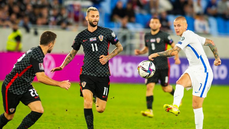 Marcelo Brozovic's goal gave Croatia a vital victory