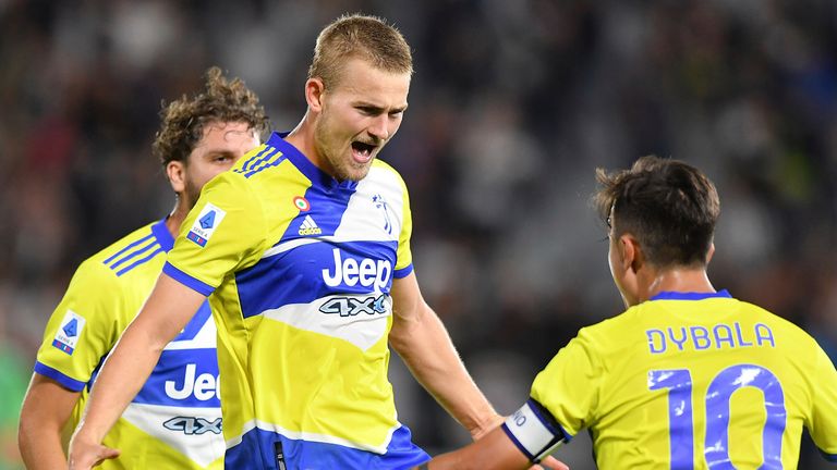 Matthijs De Ligt scored a vital winner for Juventus