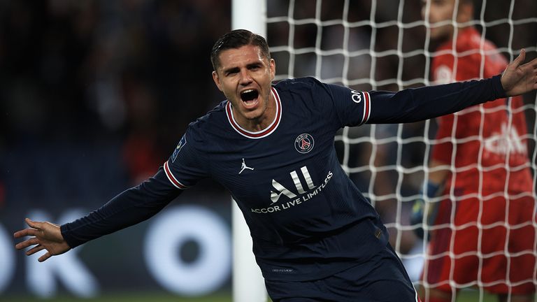 Mauro Icardi a marqué un but vainqueur à la 92e minute pour le PSG