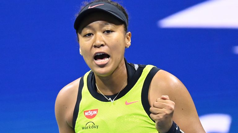 Naomi Osaka said she was taking a break after the US Open (AP)
