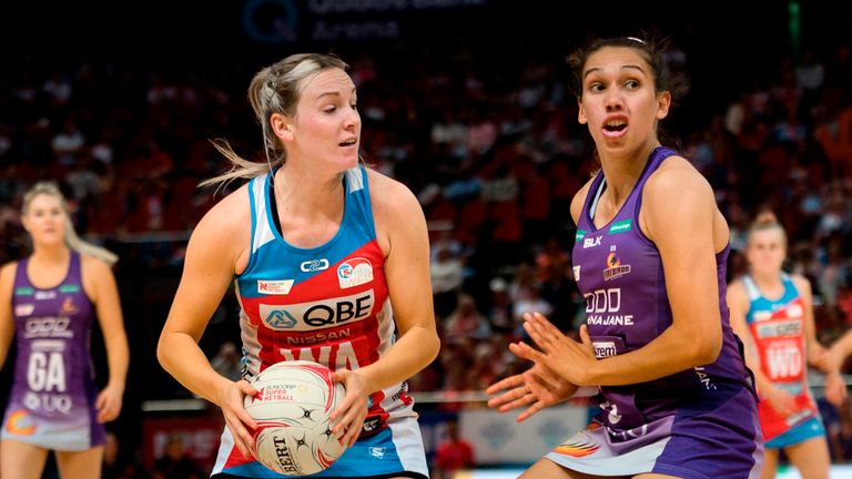 Natalie Haythornthwaite has enjoyed a brilliant four years in Australia, but NSW Swifts have announced she will be leaving the champions to return to the UK (Photo by Speed Media/Icon Sportswire)