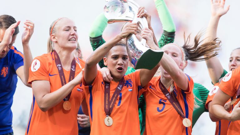 Netherlands won the last Women's European Championships in 2017