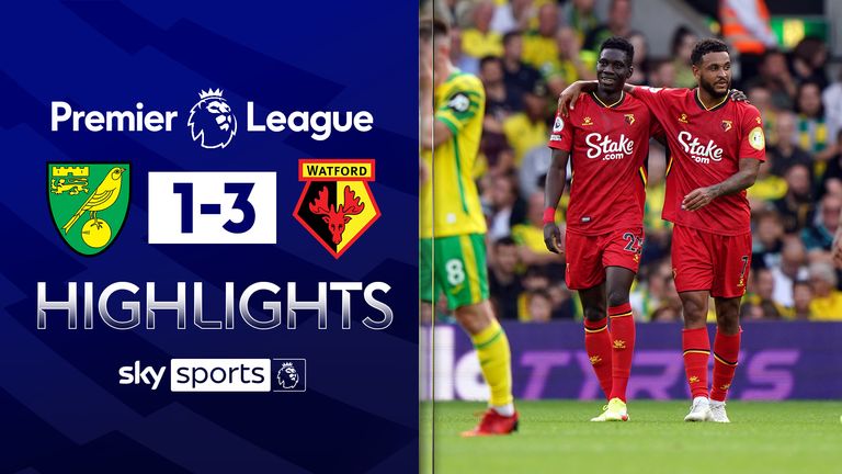 Norwich v Watford highlights