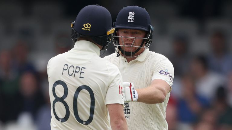 Ollie Pope and Jonny Bairstow (Getty Images)