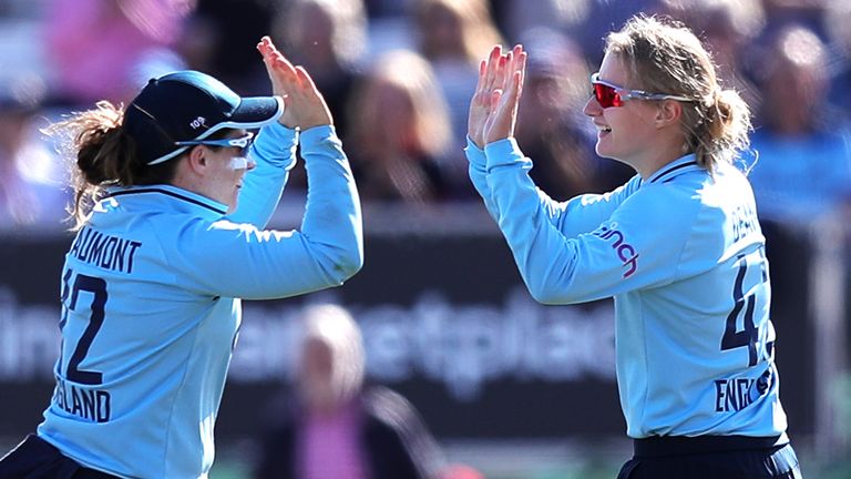 Tammy Beaumont and Charlie Dean, England (PA Images)