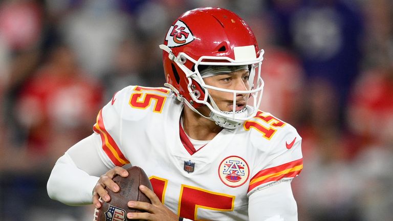 Kansas City Chiefs quarterback Patrick Mahomes has thrown eight interceptions already this season, more than he had in the entire 2020 campaign