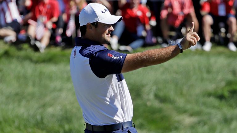 Patrick Reed won 3.5 points during Team USA's Ryder Cup victory