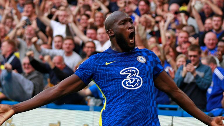 Romelu Lukaku has scored four goals in as many games since he returned to Chelsea from Inter Milan