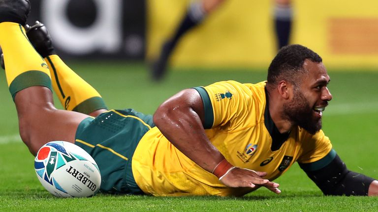 Australia's Samu Kerevi