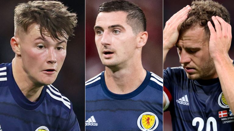 Nathan Patterson, Kenny McLean and Ryan Fraser