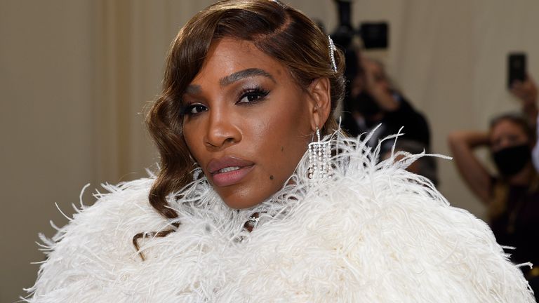 Serena Williams was among a number of stars present at the Gala