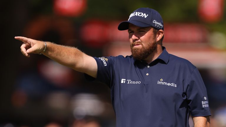 Shane Lowry during the third round of the BMW PGA Championship