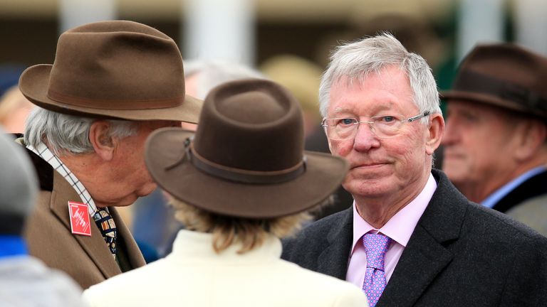 Sir Alex Ferguson, who owns a number of horses with trainer Paul Nicholls, messaged Elliott during Cheltenham this year