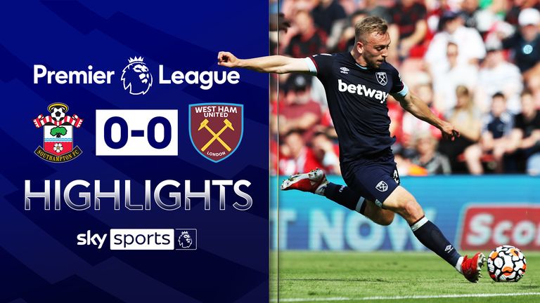 SOUTHAMPTON 0-0 WEST HAM