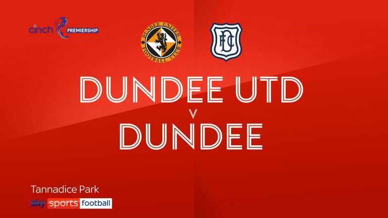 Highlights of the Scottish Premiership match between Dundee Utd & Dundee.