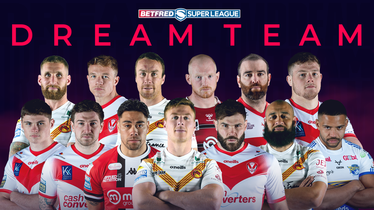 The 13 players who have been named in the 2021 Super League Dream Team