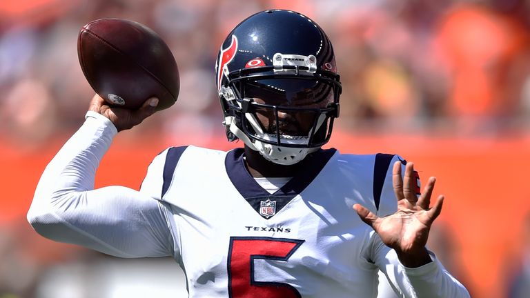 Deshaun Watson to remain inactive after Tyrod Taylor is ruled out