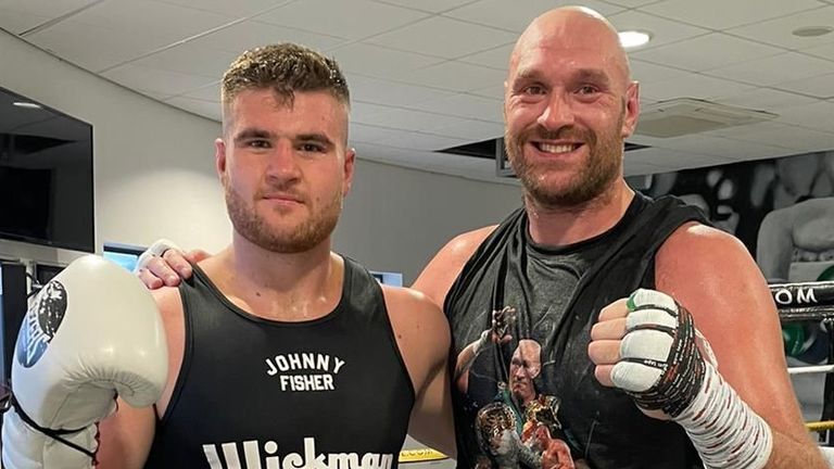Tyson Fury and Johnny Fisher