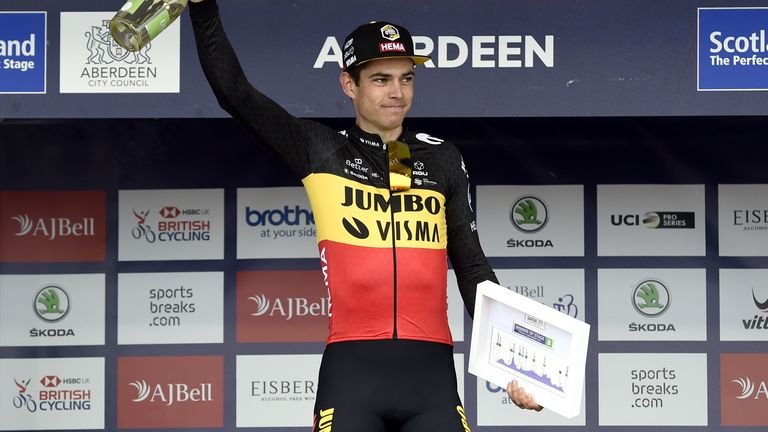 PA - Wout van Aert won the Tour of Britain after a dramatic sprint finish