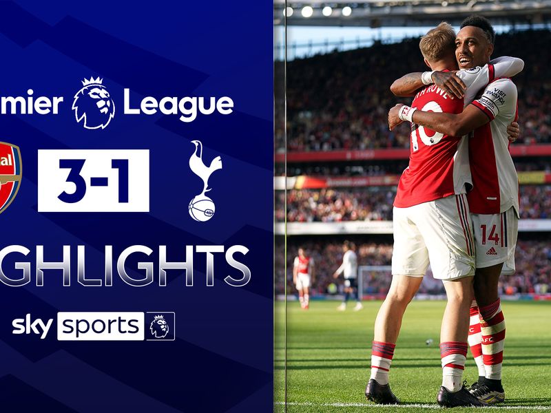 Arsenal vs Tottenham Hotspur, Premier League 2023 scores, results
