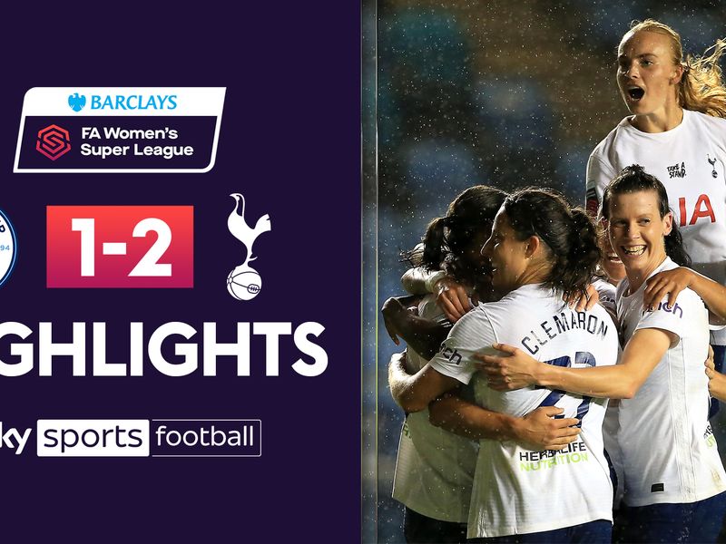 Man City Women 1-2 Tottenham Women: Karima Taieb's own goal after