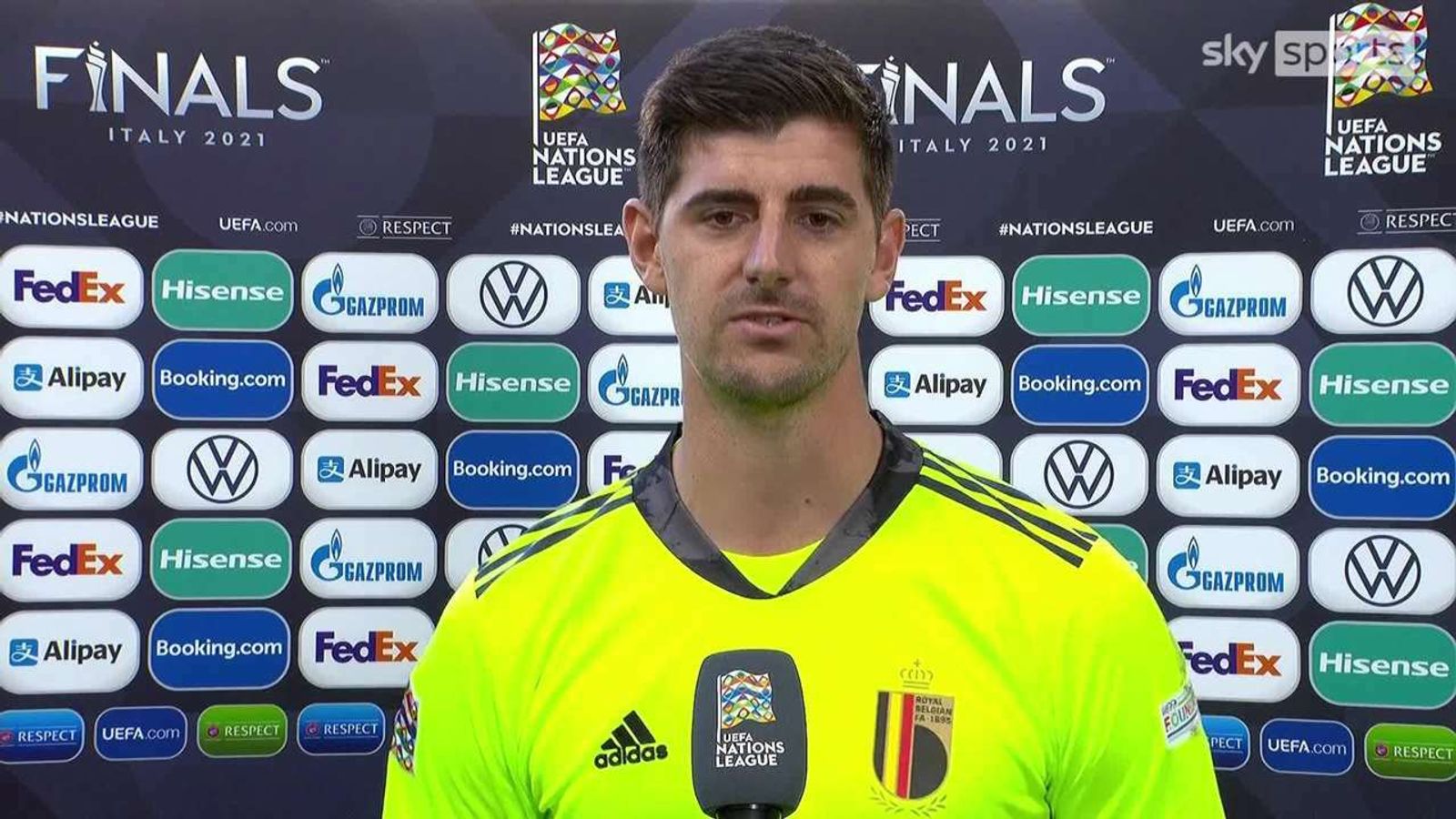 Thibaut Courtois: Belgische doelman bekritiseert UEFA, FIFA over wedstrijden na nederlaag derde plaats Nations League |  Voetbal Nieuws